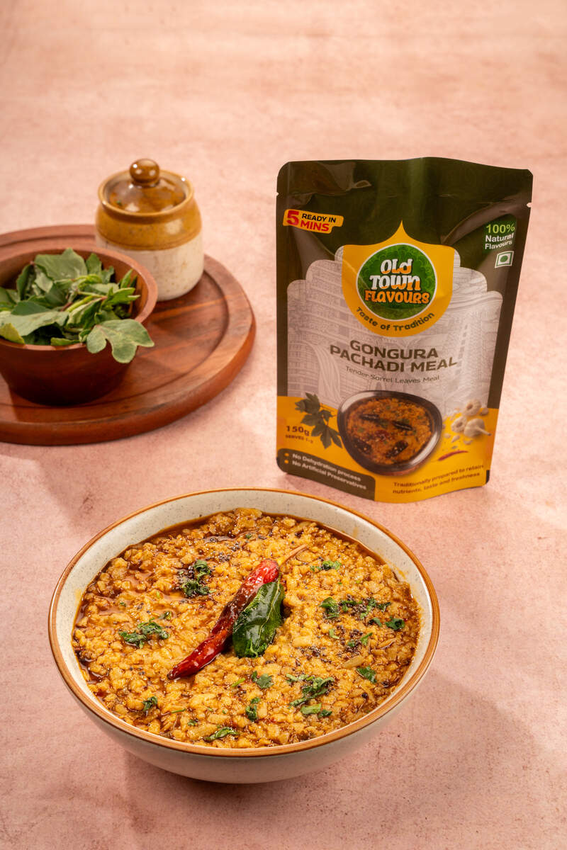 Gongura Garlic Pachadi Meal